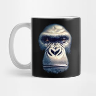 Gorilla Face Cut-out Mug